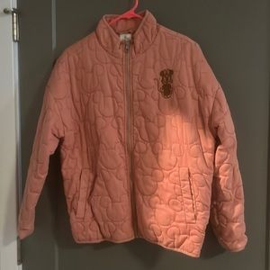 Pink and gold Minnie Mouse jacket
